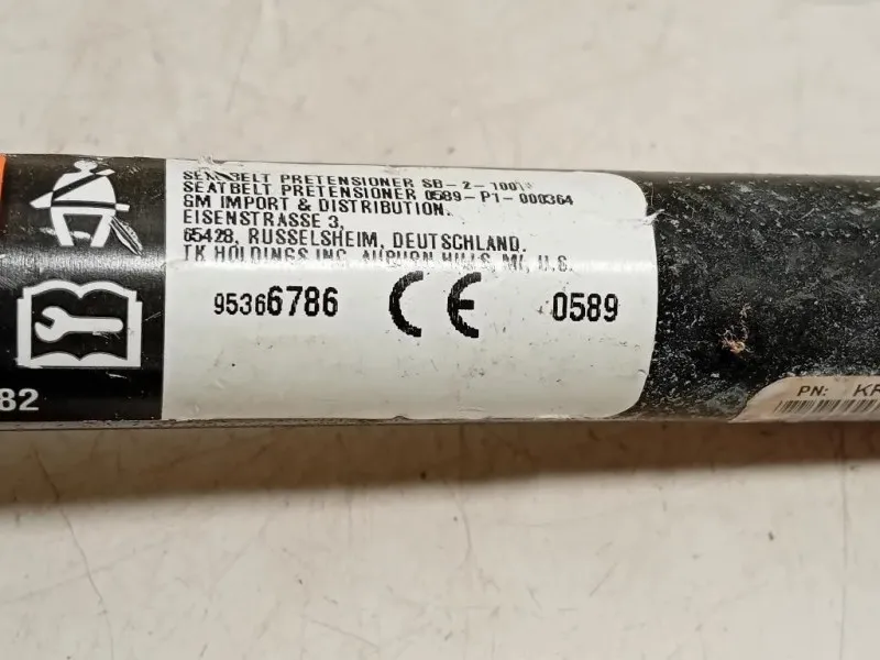 Cintura DI Sicurezza Sedile ANT SX 95366786 Opel Mokka 2013