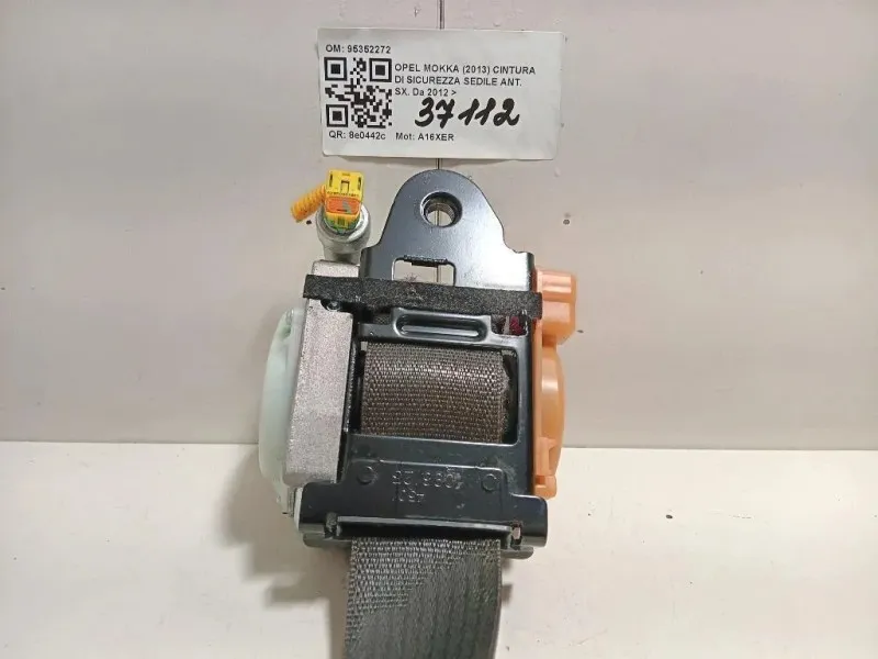 Cintura DI Sicurezza Sedile ANT SX 95352272 Opel Mokka 2013