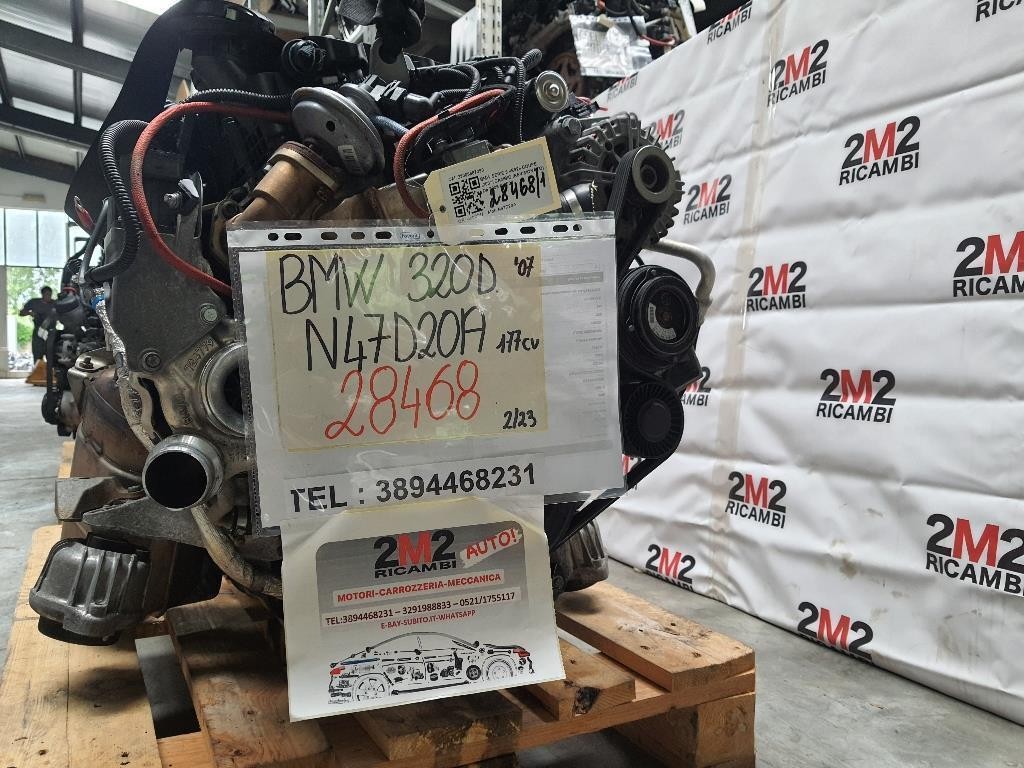 Motore Completo N47D20A 177CV 130KW Bmw Serie 3 E92 Coupe 2007
