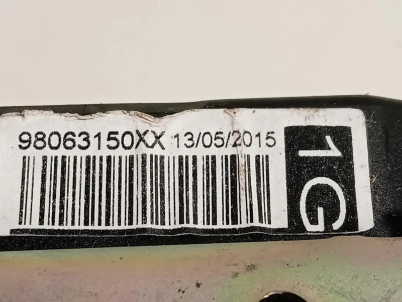 Cintura DI Sicurezza Sedile ANT SX 98063150XX Peugeot 2008 I 2016