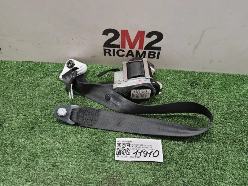 Cintura DI Sicurezza Sedile ANT SX 98063150XX Peugeot 208 I 2015