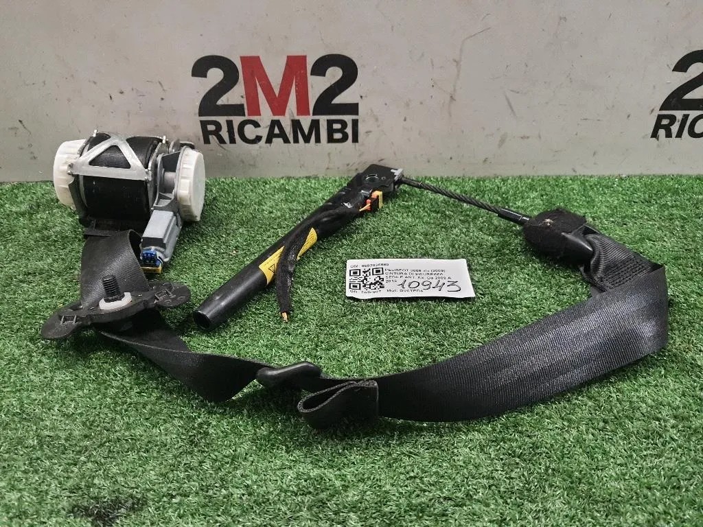 Cintura DI Sicurezza Sedile ANT SX 9682036880 Peugeot 3008 I 2009