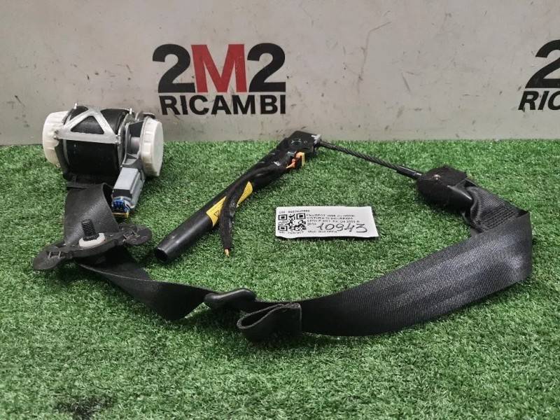 Cintura DI Sicurezza Sedile ANT SX 9682036880 Peugeot 3008 I 2009