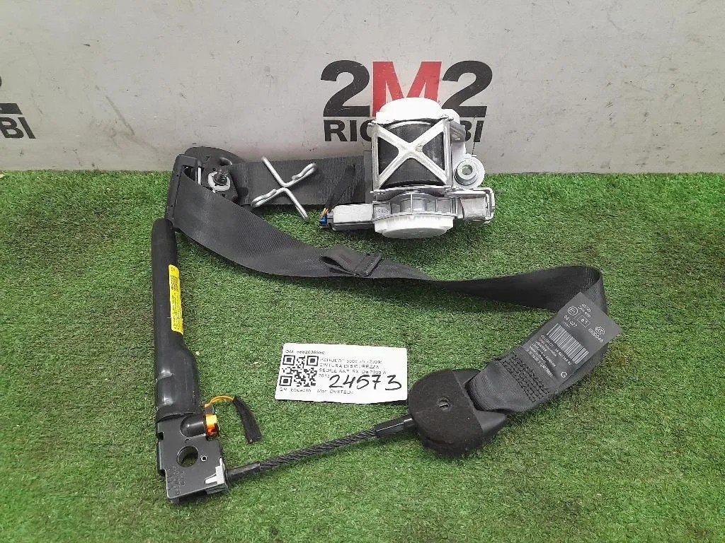 Cintura DI Sicurezza Sedile ANT SX 9682036880 Peugeot 3008 I 2009