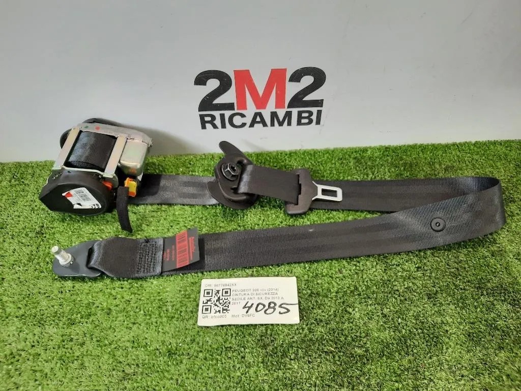 Cintura DI Sicurezza Sedile ANT SX 96776842XX Peugeot 308 II 2014