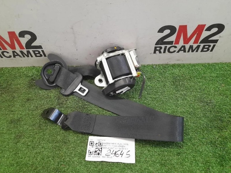 Cintura DI Sicurezza Sedile ANT SX 6V0857701A Skoda Fabia NJ3 2018