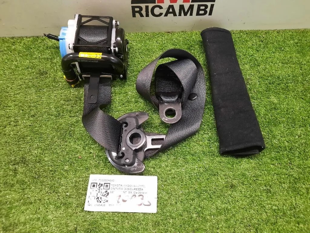 Cintura DI Sicurezza Sedile ANT SX 732200H040 Toyota AYGO II 2018
