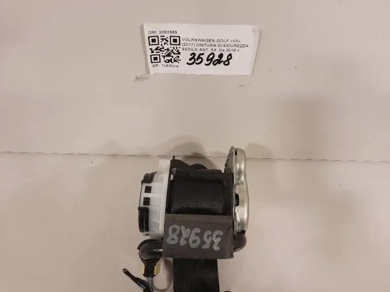 Cintura DI Sicurezza Sedile ANT SX 3063559 Volkswagen GOLF VII 2017