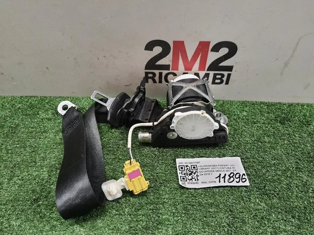 Cintura DI Sicurezza Sedile ANT SX 3C1857705P Volkswagen Passat VI Variant 2011