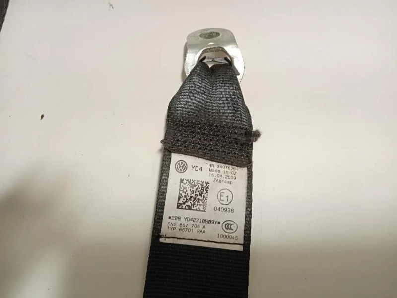 Cintura DI Sicurezza Sedile ANT SX 5N2 857 705 A Volkswagen Tiguan I 2011