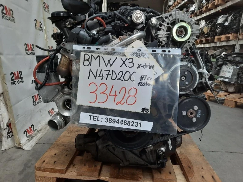 Motore Completo MOTORE X3 N47D20C 177CV 130KW Bmw X3 E83 2004