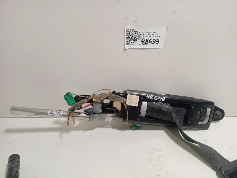 Cintura DI Sicurezza Sedile ANT SX 6164574 Volvo XC60 I 2009