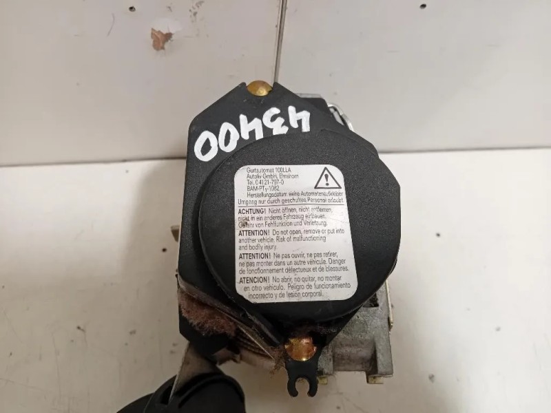 Cintura DI Sicurezza Sedile Centrale ANT 603372200 Mercedes Classe ML W166 2012