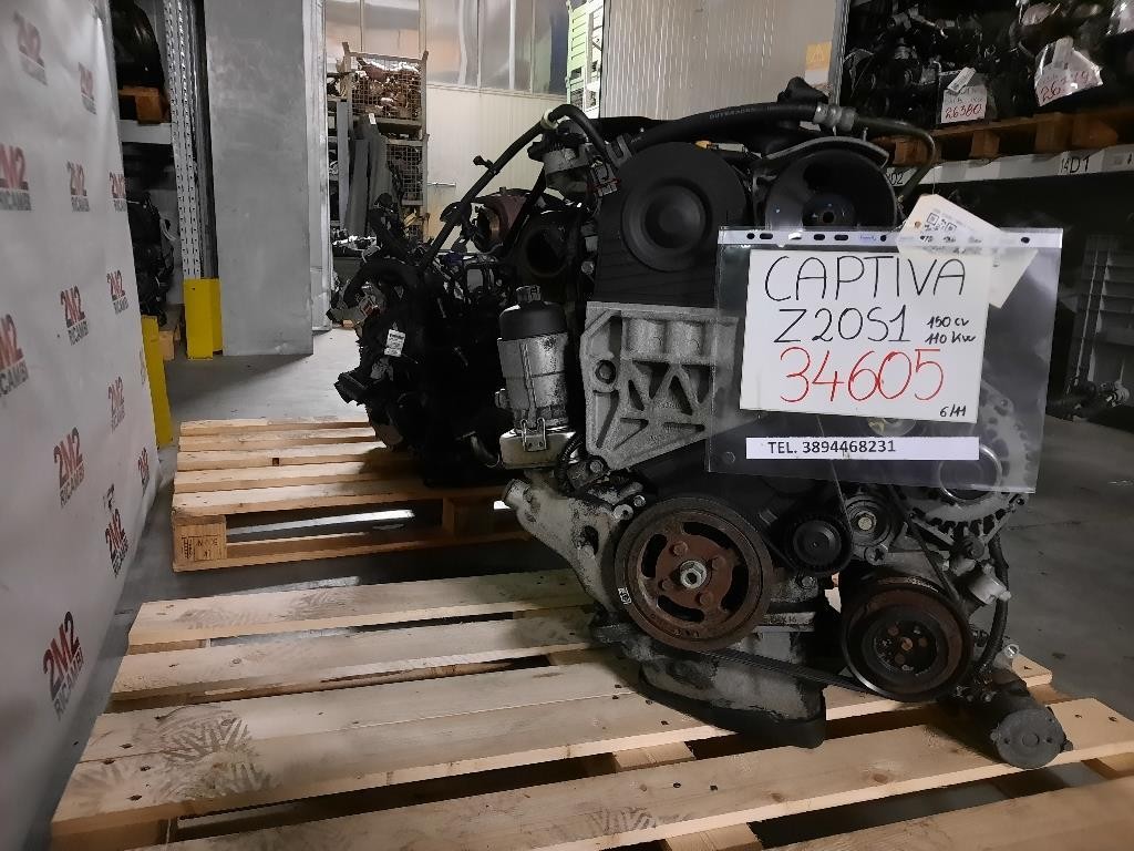 Motore Completo Z20S1 150CV 110KW Chevrolet Captiva I 2007