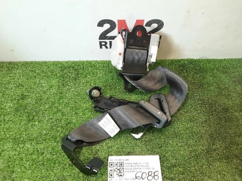 Cintura DI Sicurezza Sedile Centrale POST TK-AB0-EJ486 Honda JAZZ II 2008