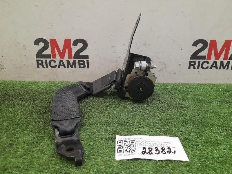 Cintura DI Sicurezza Sedile Centrale POST 89850F1000WK Kia Sportage IV 2018