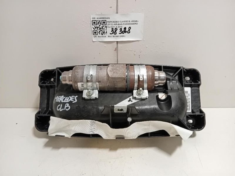 Air-bag Passeggero A2468600402 Mercedes Classe B W246 2012