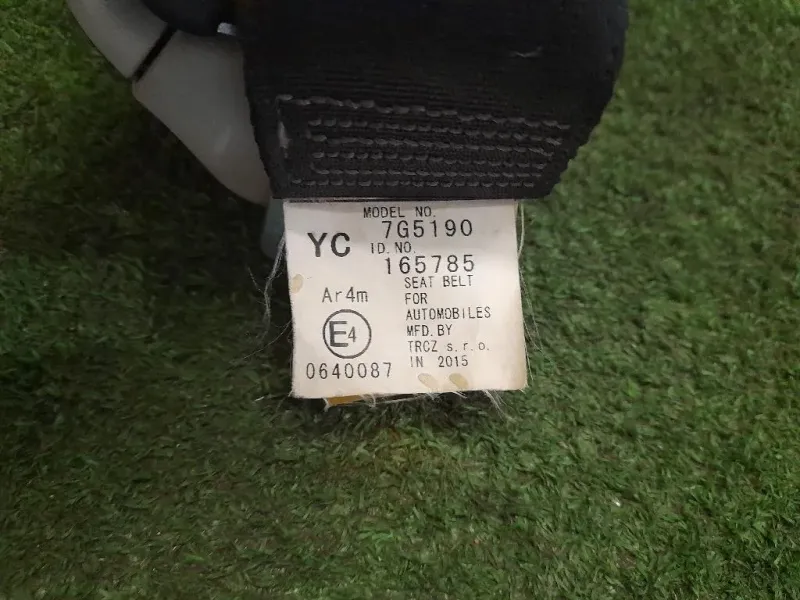 Cintura DI Sicurezza Sedile Centrale POST 7G5190 Toyota Yaris IV 2012