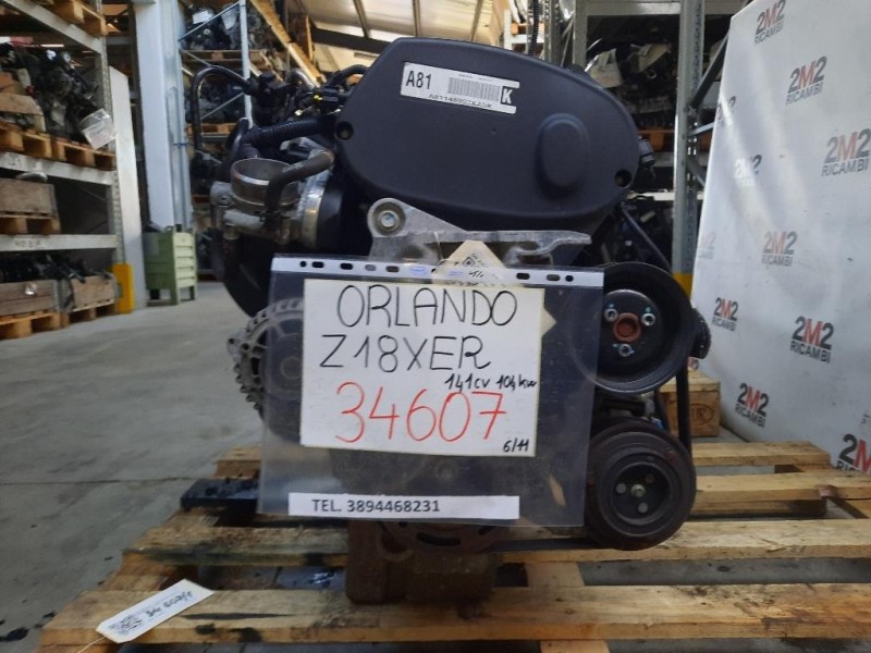 Motore Completo Z18XER 141CV 104KW Chevrolet Orlando 2011