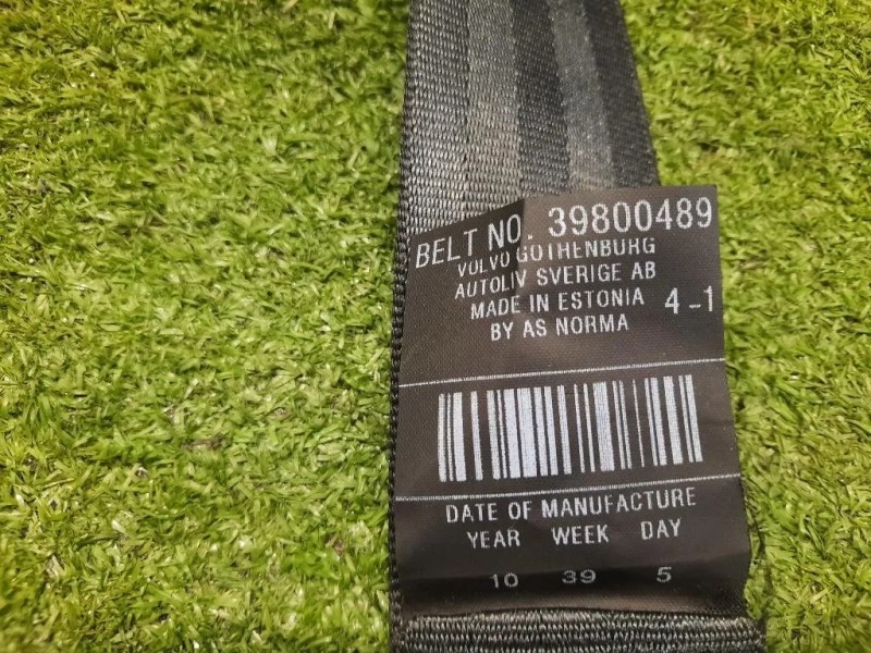 Cintura DI Sicurezza Sedile Centrale POST 39800489 Volvo V60 I 2010