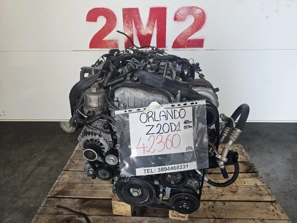 Motore Completo Z20D1 163 CV 120 KW Chevrolet Orlando 2011