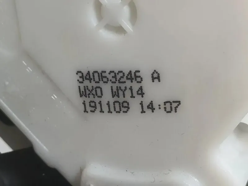 Cintura DI Sicurezza Sedile POST DX 34063246 A Bmw Serie 5 F07 GT 2010