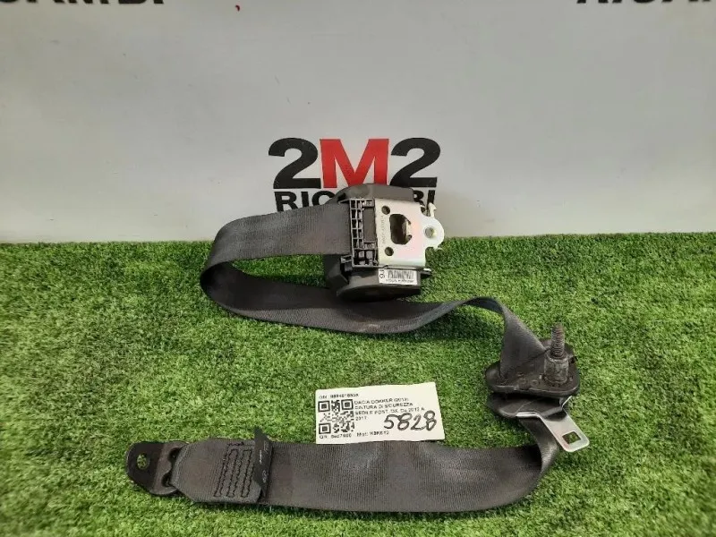Cintura DI Sicurezza Sedile POST DX 888404297R Dacia Dokker 2013