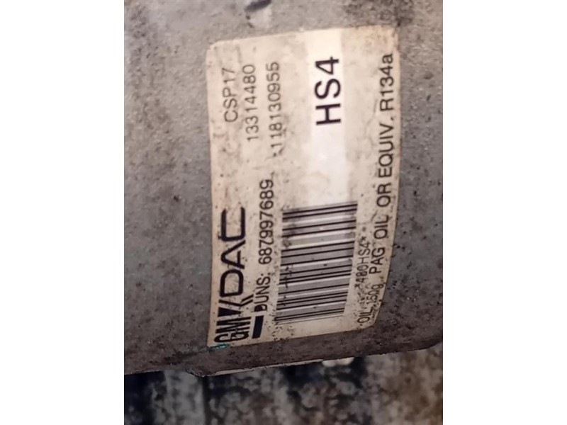 Cintura DI Sicurezza Sedile POST DX 34160148 Fiat 500L 2013