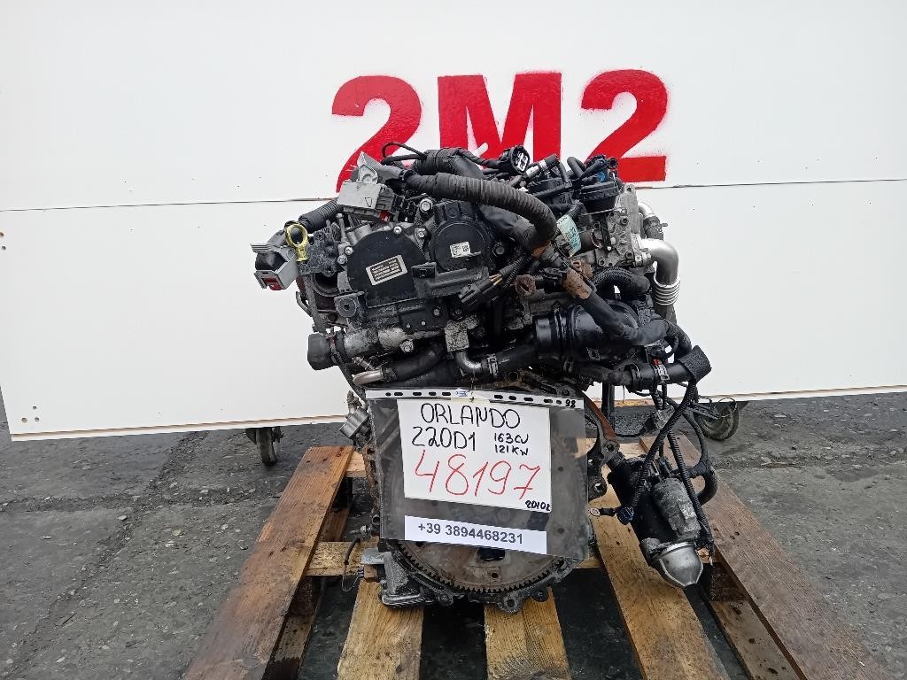 Motore Completo Z20D1 163CV 121 KW Chevrolet Orlando 2011