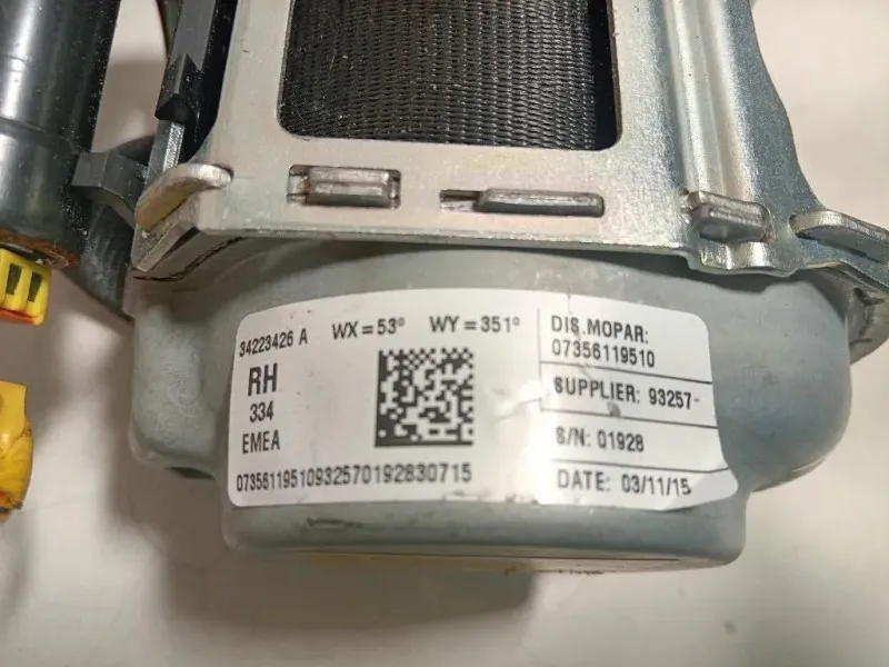 Cintura DI Sicurezza Sedile POST DX 34223426 A Fiat 500X 2015