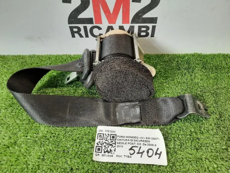 Cintura DI Sicurezza Sedile POST DX 1701224 Ford Mondeo IV SW 2007