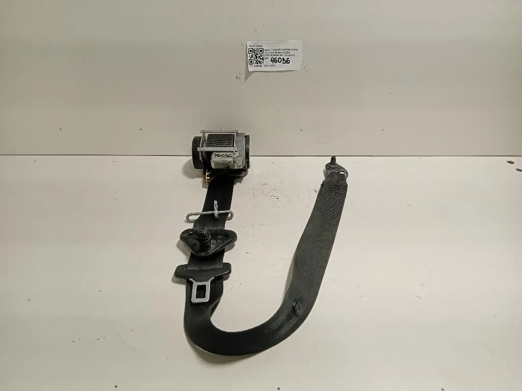 Cintura DI Sicurezza Sedile POST DX CINTURA DI SICUREZZA SEDILE POST DX Ford Transit Custom I 2013