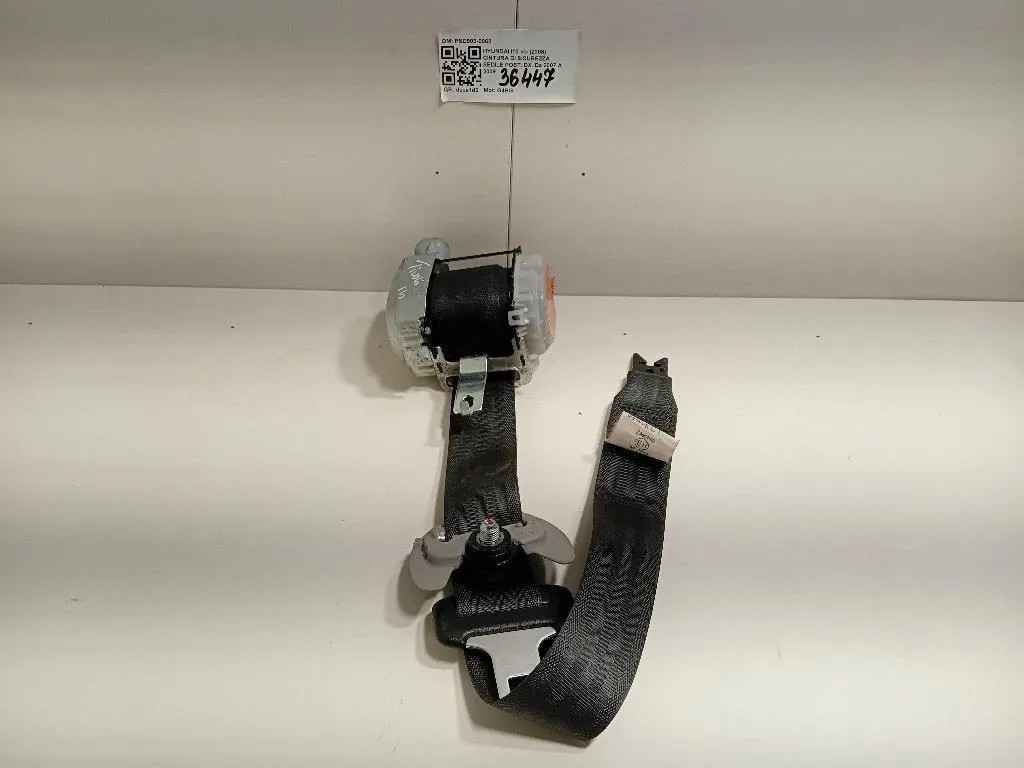 Cintura DI Sicurezza Sedile POST DX PSD900-0062 Hyundai I10 I 2008