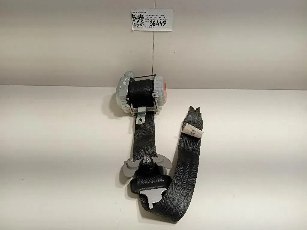 Cintura DI Sicurezza Sedile POST DX PSD900-0062 Hyundai I10 I 2008