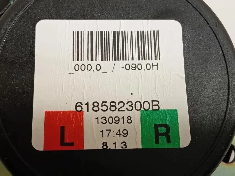 Cintura DI Sicurezza Sedile POST DX 618582300B Land Rover Range Rover Evoque I 2011