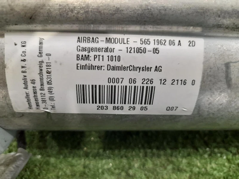Air-bag Passeggero A2038602905 Mercedes Classe C W203 2000