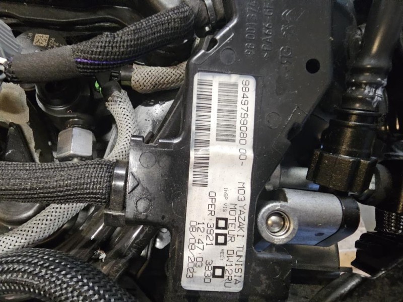 Motore Completo AH03 81KW 110CV KM 1 Citroen Jumper III 2014