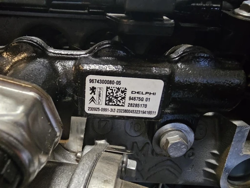 Motore Completo AH03 81KW 110CV KM 1 Citroen Jumper III 2014