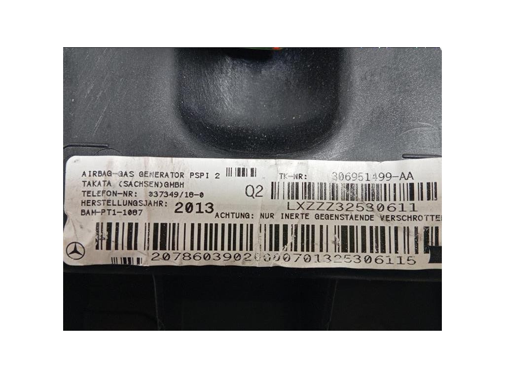 Air-bag Passeggero 3054284 Mercedes Classe C W204 2011