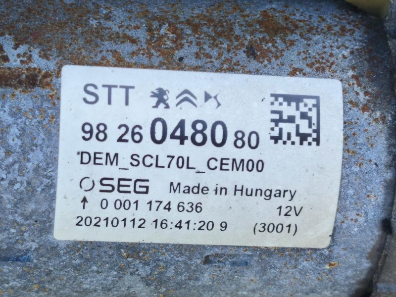 Motore Completo 4HB DW12RUD 140 CV 102 KW Citroen Jumper III 2014