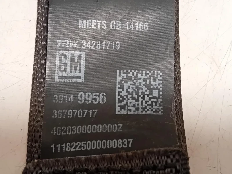 Cintura DI Sicurezza Sedile POST DX 39149956 Opel Astra K 2016