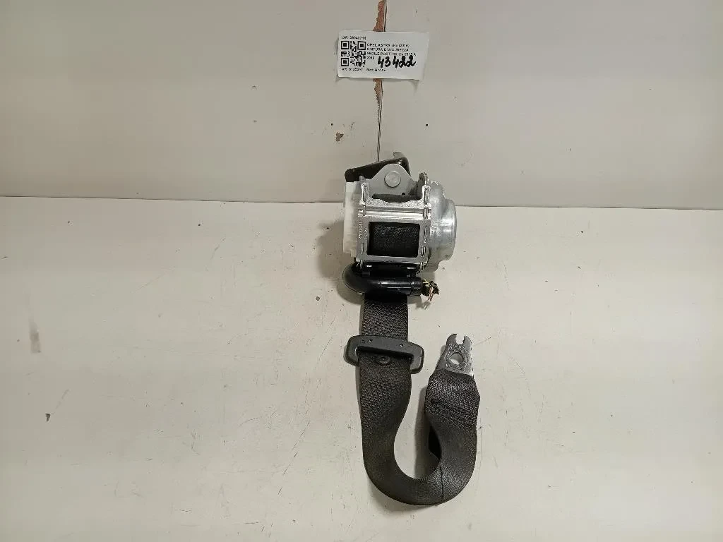 Cintura DI Sicurezza Sedile POST DX 39043714 Opel Astra K 2016