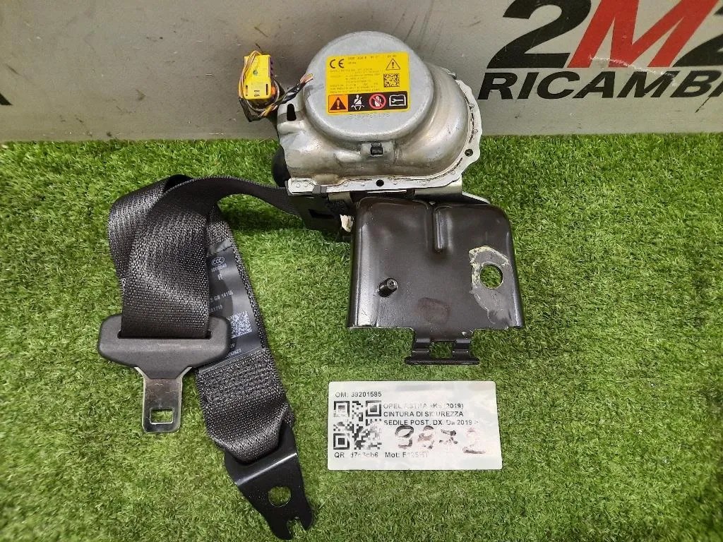 Cintura DI Sicurezza Sedile POST DX 39201585 Opel Astra K 2019