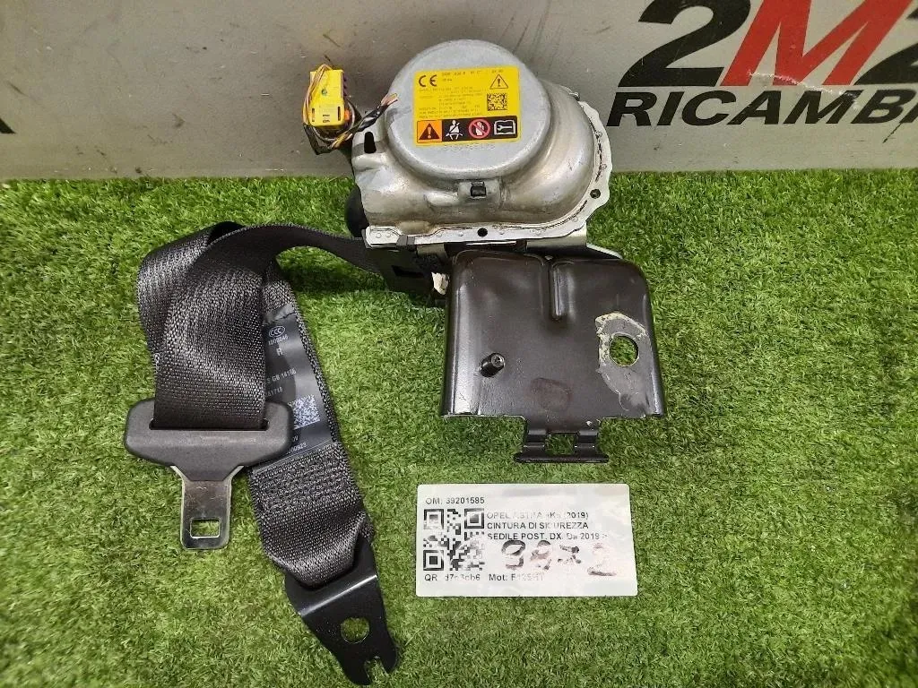 Cintura DI Sicurezza Sedile POST DX 39201585 Opel Astra K 2019