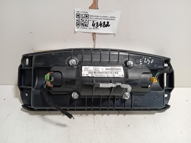 Air-bag Passeggero 3110164 Mercedes Classe C W204 2011