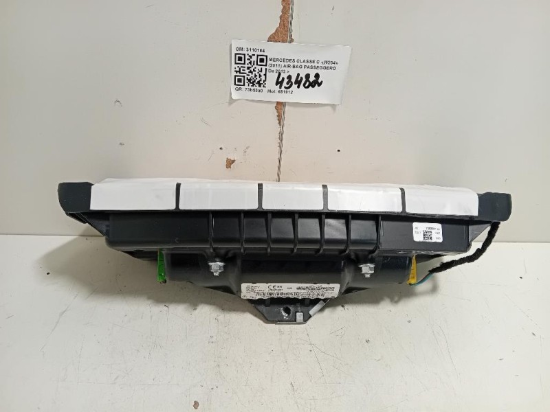 Air-bag Passeggero 3110164 Mercedes Classe C W204 2011