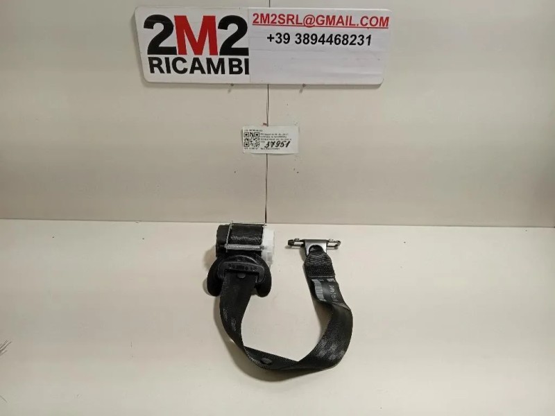 Cintura DI Sicurezza Sedile POST DX 98093485XX Peugeot 5008 II 2017