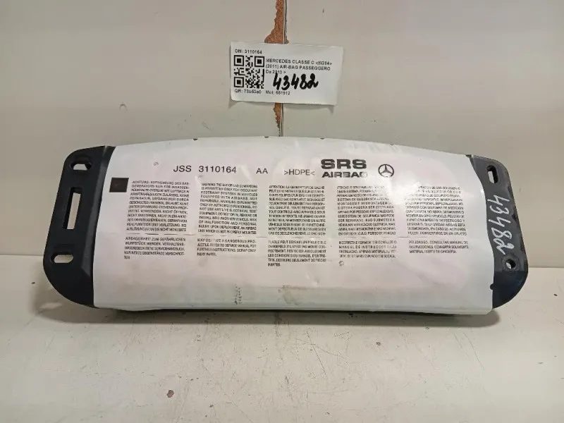 Air-bag Passeggero 3110164 Mercedes Classe C W204 2011