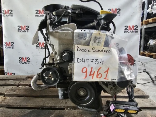 Motore Completo D4F734 75 CV Dacia Sandero I 2008