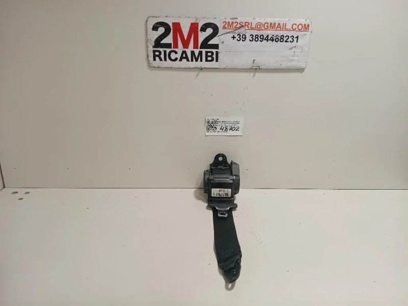 Cintura DI Sicurezza Sedile POST SX 619185100E Bmw Serie 3 F31 Touring 2012